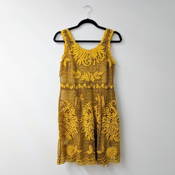 Anthropologie Dresses & Skirts - 🔥SALE🔥 Anthropologie Gorgeous Marigold Yellow